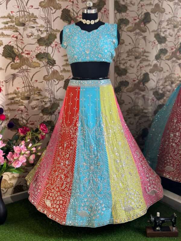 Trendy Georgette Lehenga Choli - Image 3