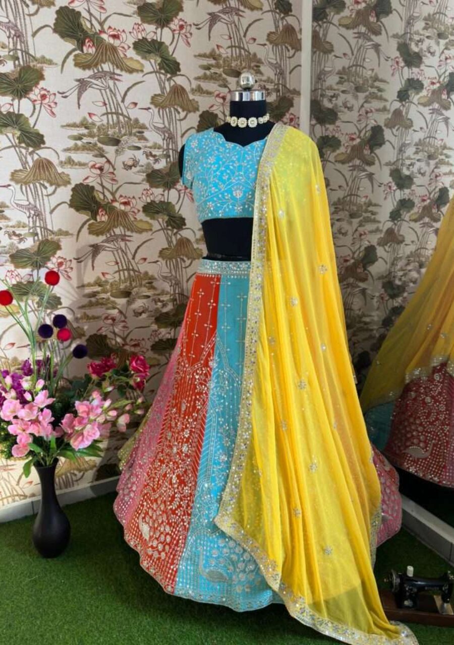 Trendy Georgette Lehenga Choli