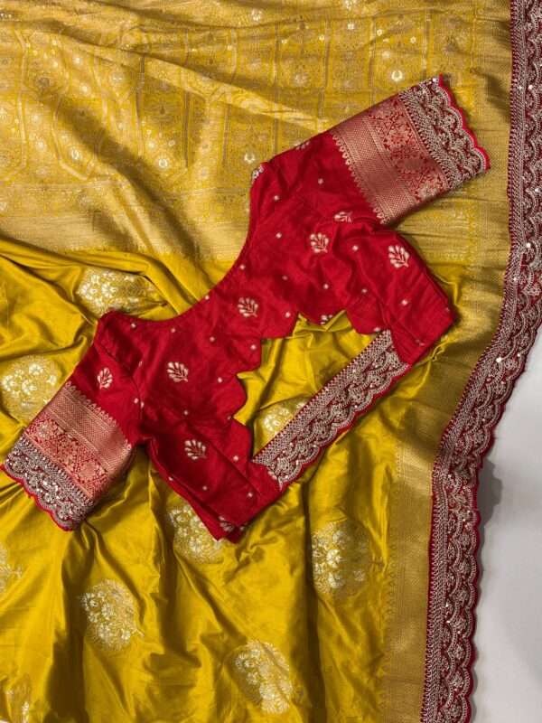 Banarasi Silk Saree - Image 3