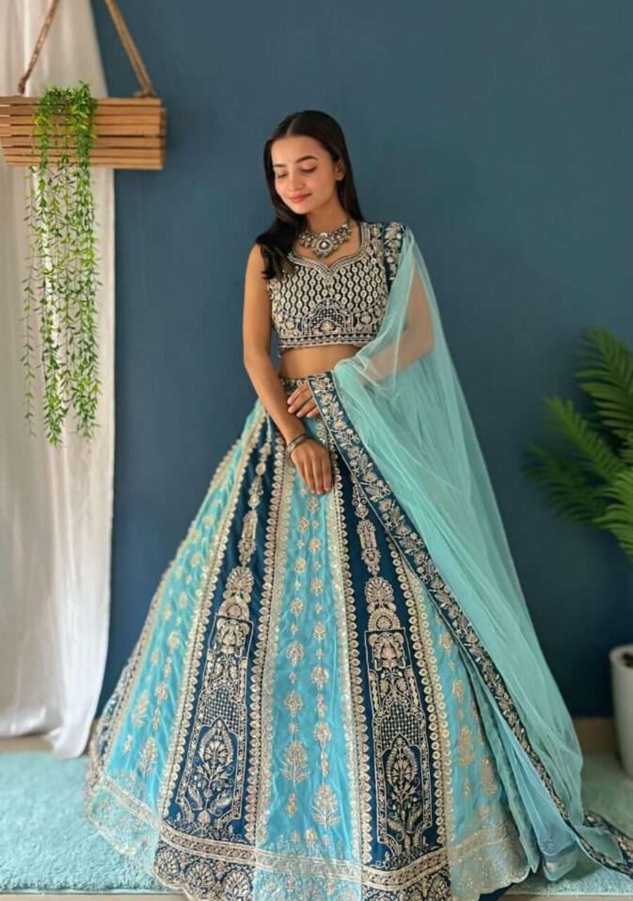 Georgette Lehenga For Special Occasion