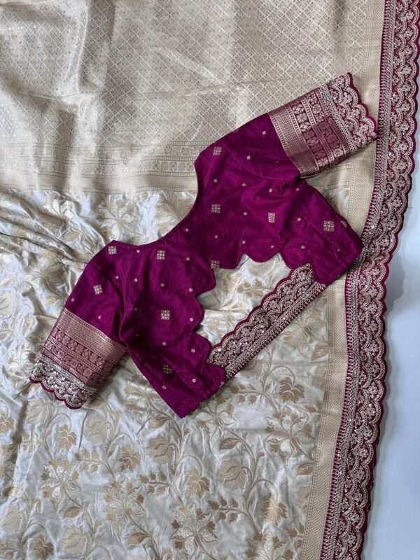 Banarasi Pattu Silk Saree - Image 7