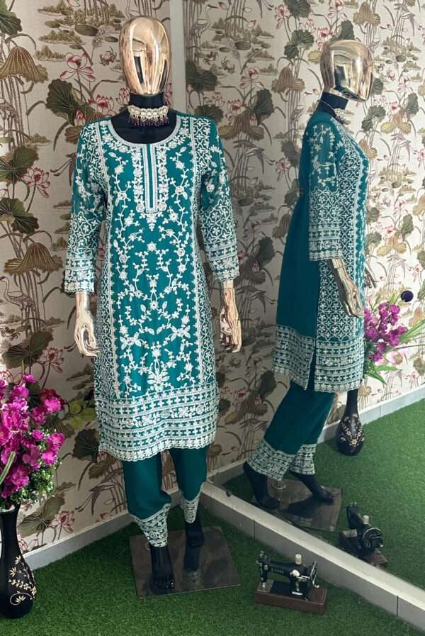 Elegant Indian Georgette Kurti - Image 2