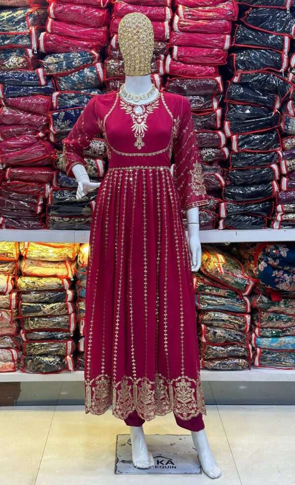 Elegant Indian Georgette Kurti - Image 2