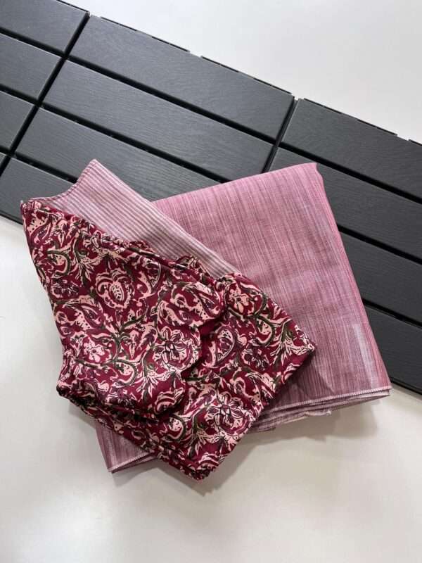 Pure Linen Saree