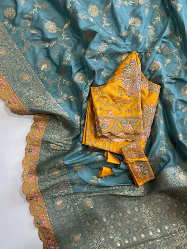 Banarasi Pattu saree - Image 3