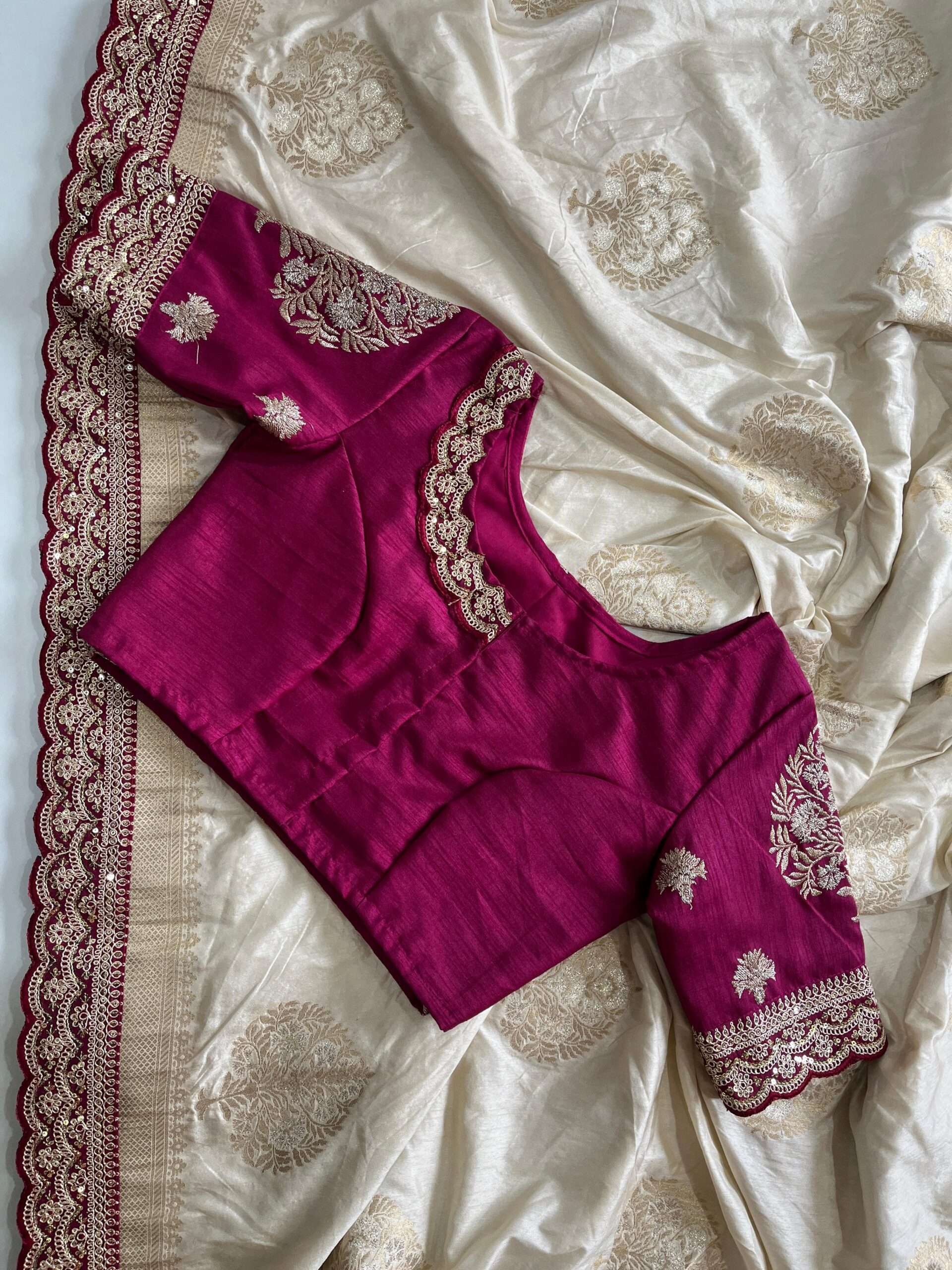 Pure Banarasi Pattu Saree - Image 3